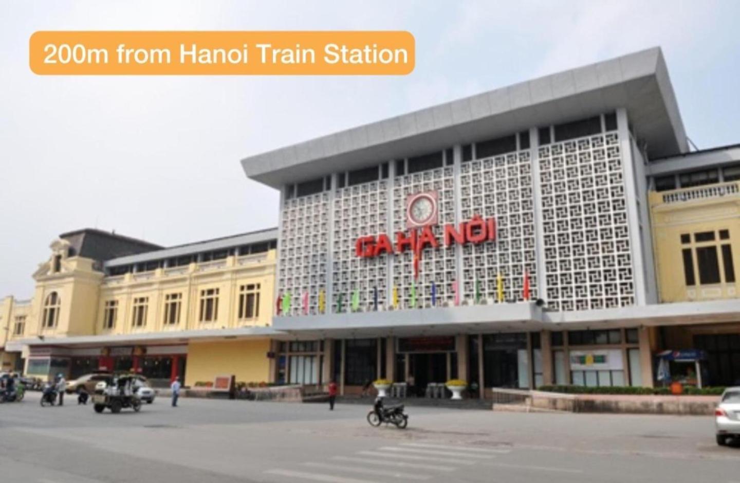 Lushstay Rooftop - Hanoi Train Station Rum bild
